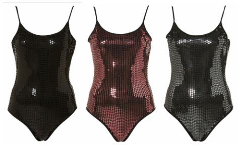 Sequined Bodysuits at Topshop