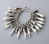 Bullet Spike Bracelet by Betty...