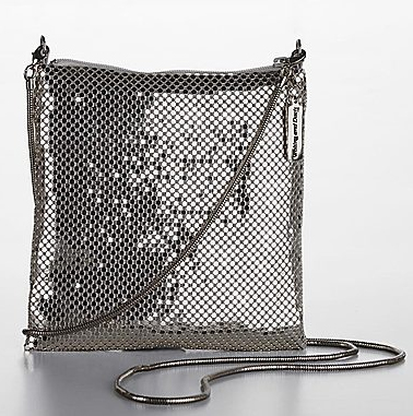 Whiting and Davis Mesh Cross-Body Purse