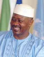 Malian leader acknowledges Pre...